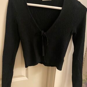 Black Knit Sweater